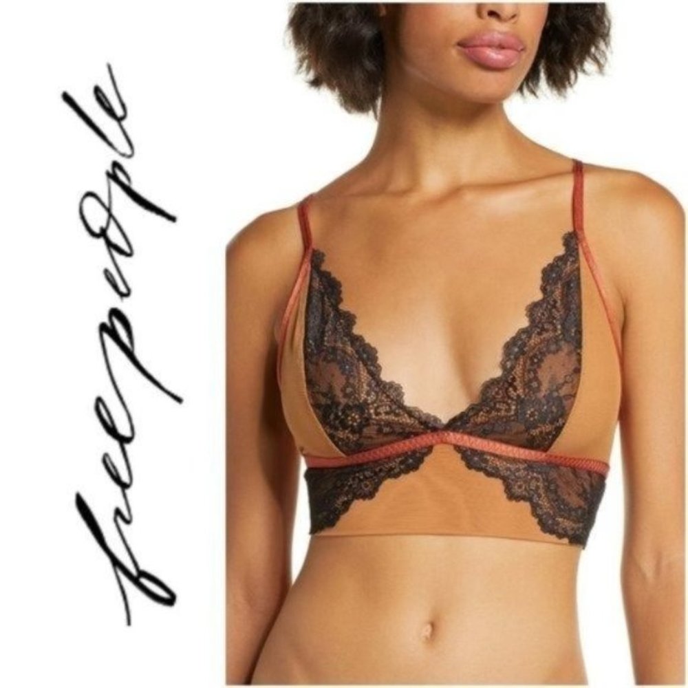 NWT Free People Lea Soft Bralette